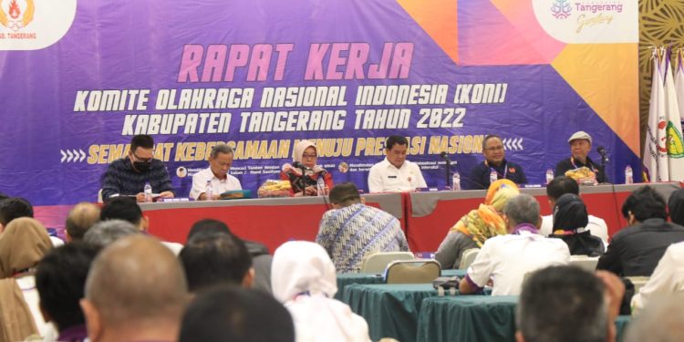 Sekda Terus Semangat Majukan Olahraga Kabupaten Tangerang