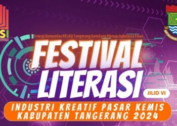 Festival Literasi Industri Kreatif Pasar Kemis Kabupaten Tangerang 2024.
